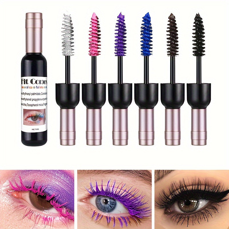 Colorful Long Thick Mascara For Festivals &amp; Masquerades