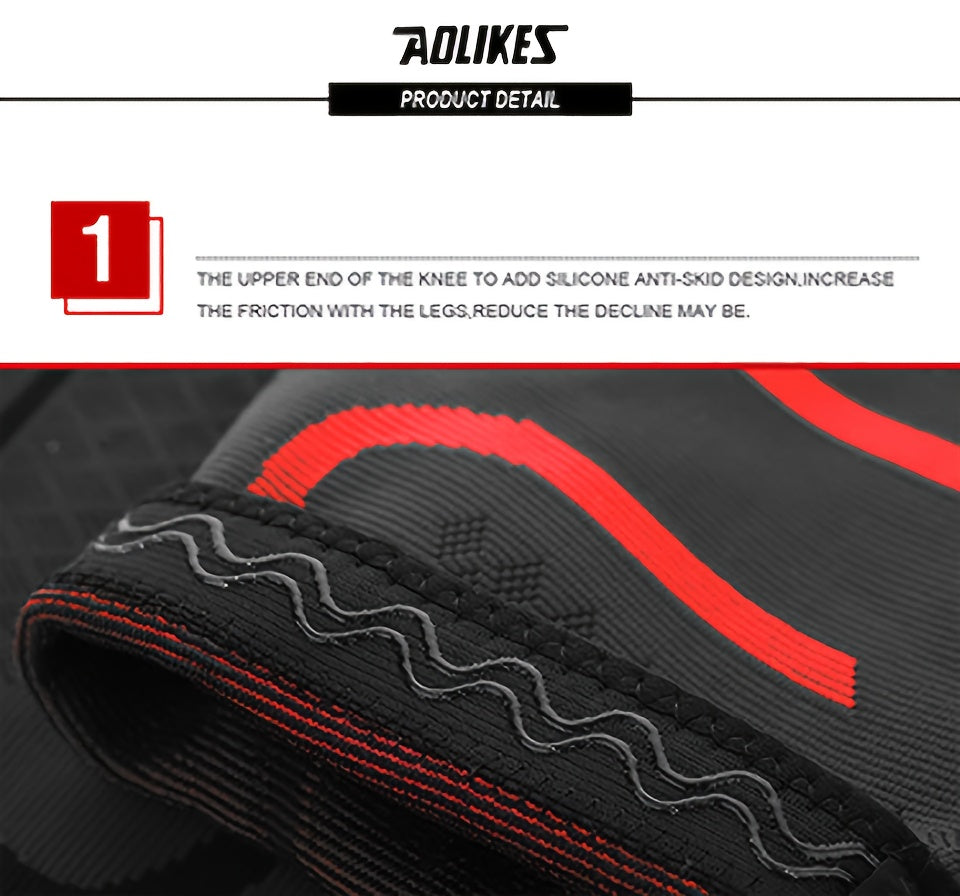 Đai Gối AOLIKES Thoáng Khí - Chống Trượt Thể Thao