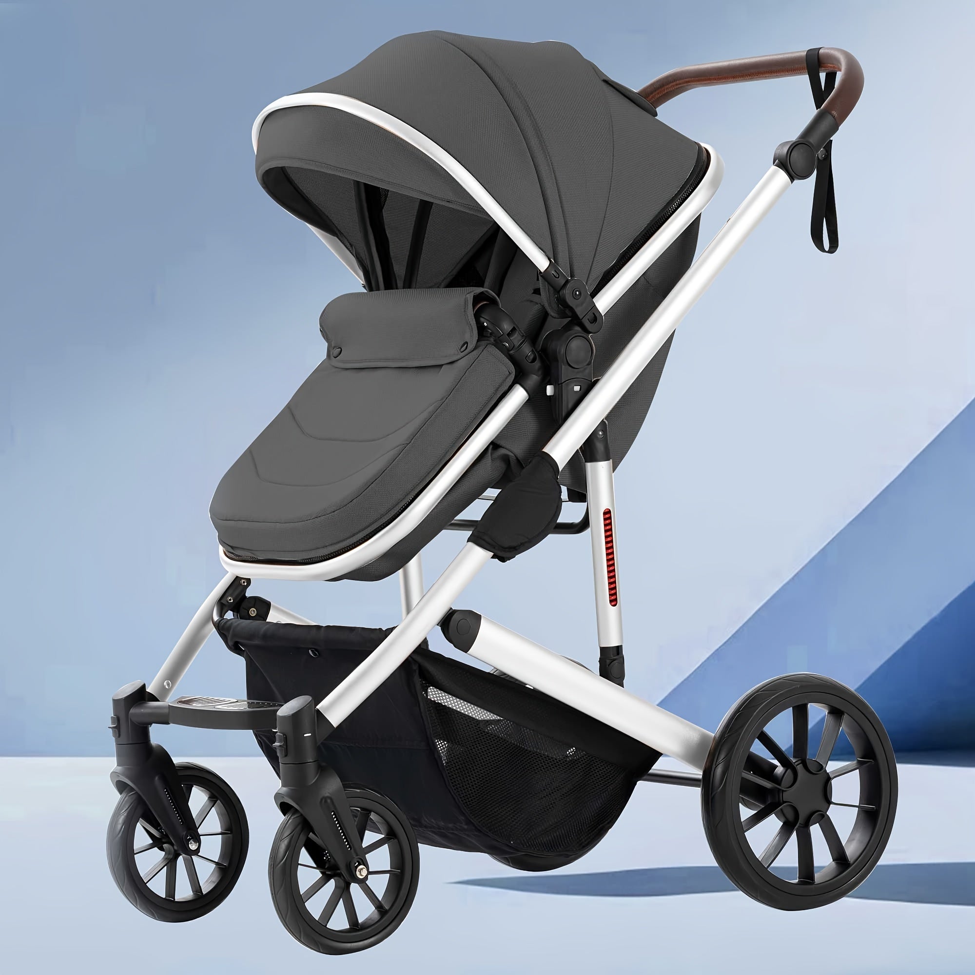 Premium 2-in-1 Stroller with Foldable Reversible Seat