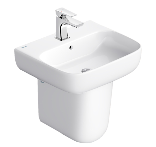 Viglacera V23 1-hole hanging basin + Viglacera V23 short basin legs
