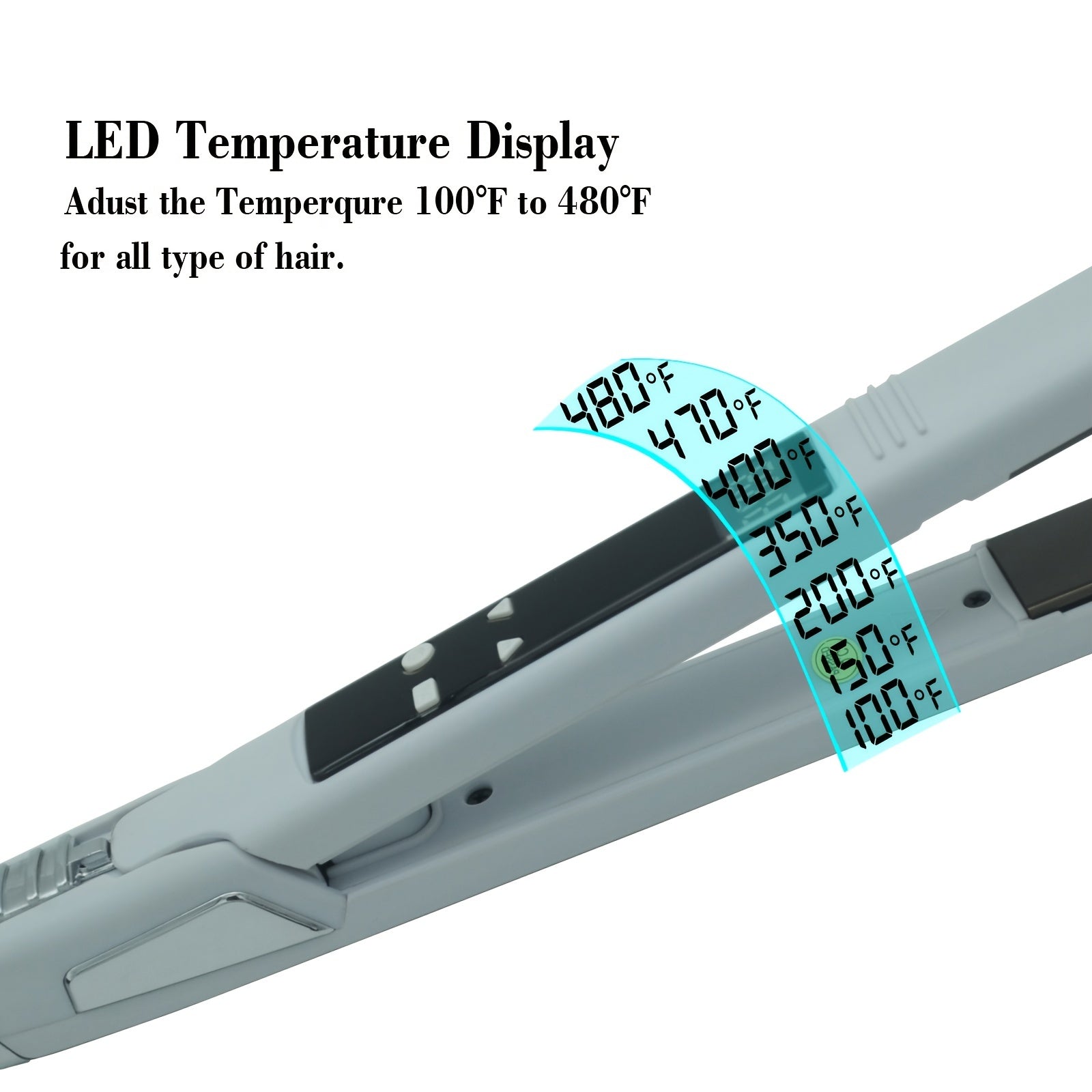 Máy Duỗi Tóc Titan Pro - Thiết Kế Ergonomic & Đa Điện - Daisan Mart