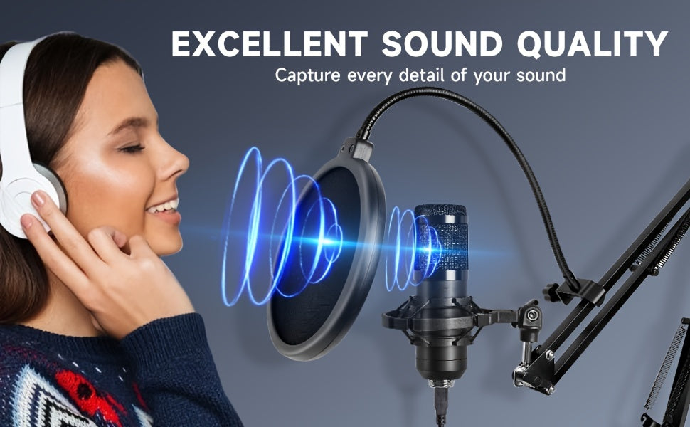 Micro Thu Âm Chuyên Nghiệp 192kHz/24Bit Cắm Là Dùng - Daisan Mart
