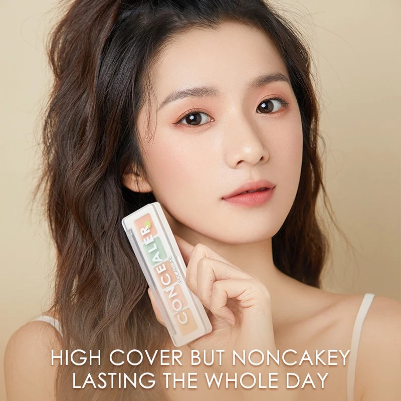 Bảng Che Khuyết Điểm Dạng Kem Focallure 5 Màu 4.3g - Daisan Mart