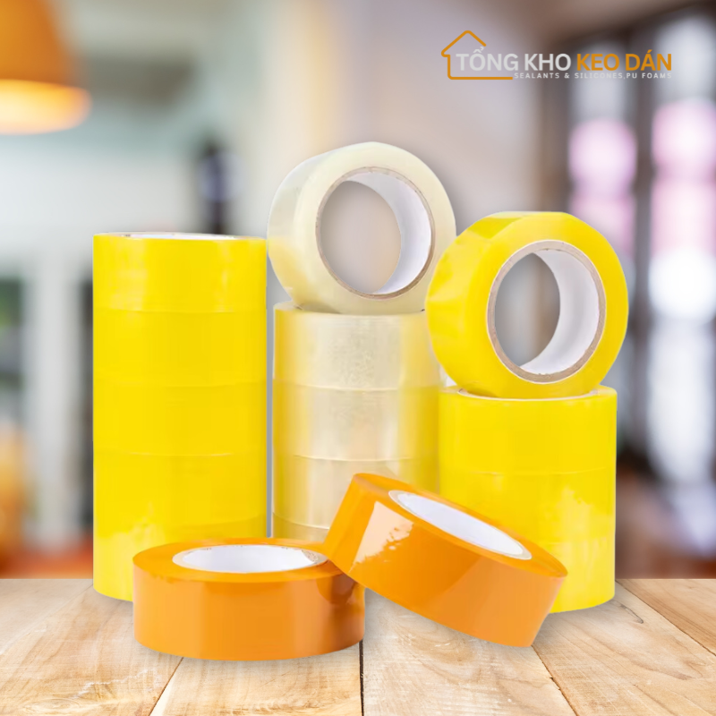 Adhesive Tape Roll 0.35kg 3mm Paper Core 2.1kg Stick
