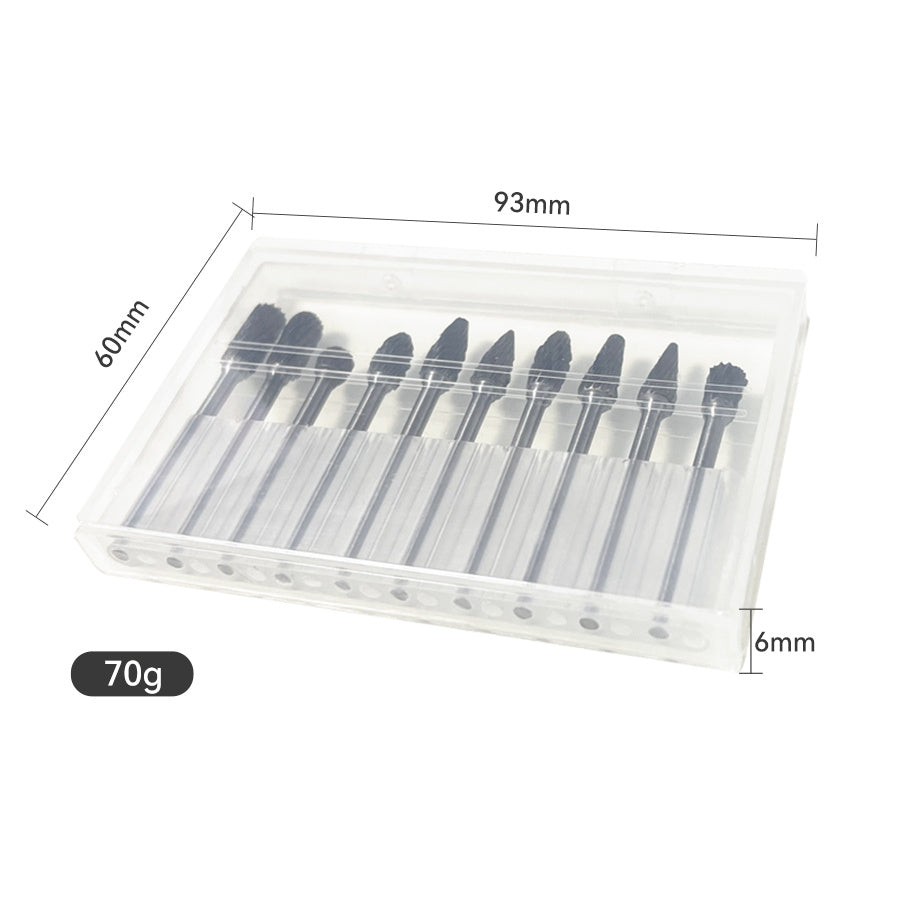Bộ 10 Mũi Mài Hợp Kim Đôi Cho Dremel Đa Năng - Daisan Mart