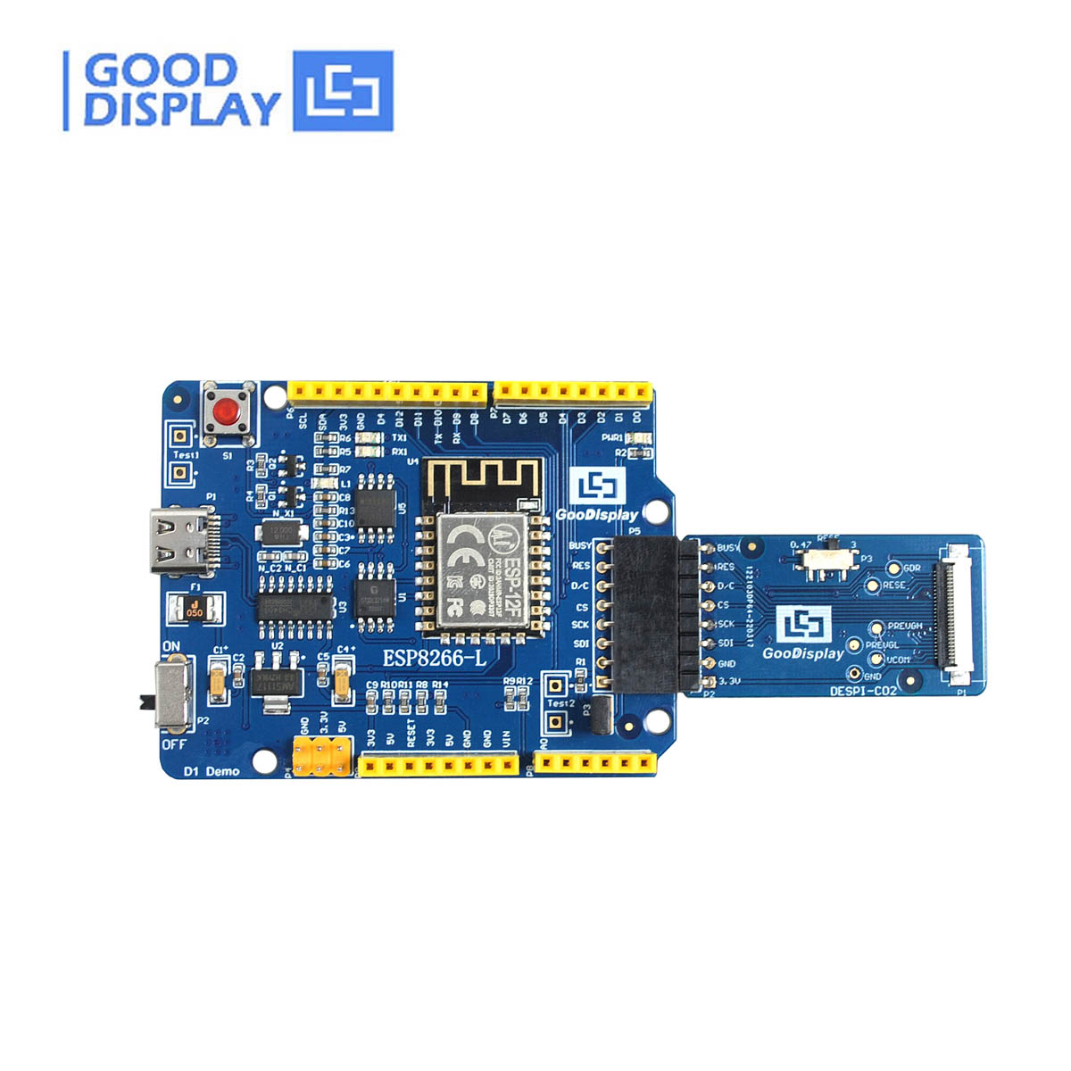 [Special Offers] 1.54-Inch Color E-Paper Display Module with SPI Interface Small High-Resolution E Ink Screen, GDEM0154Z91 - Daisan Mart