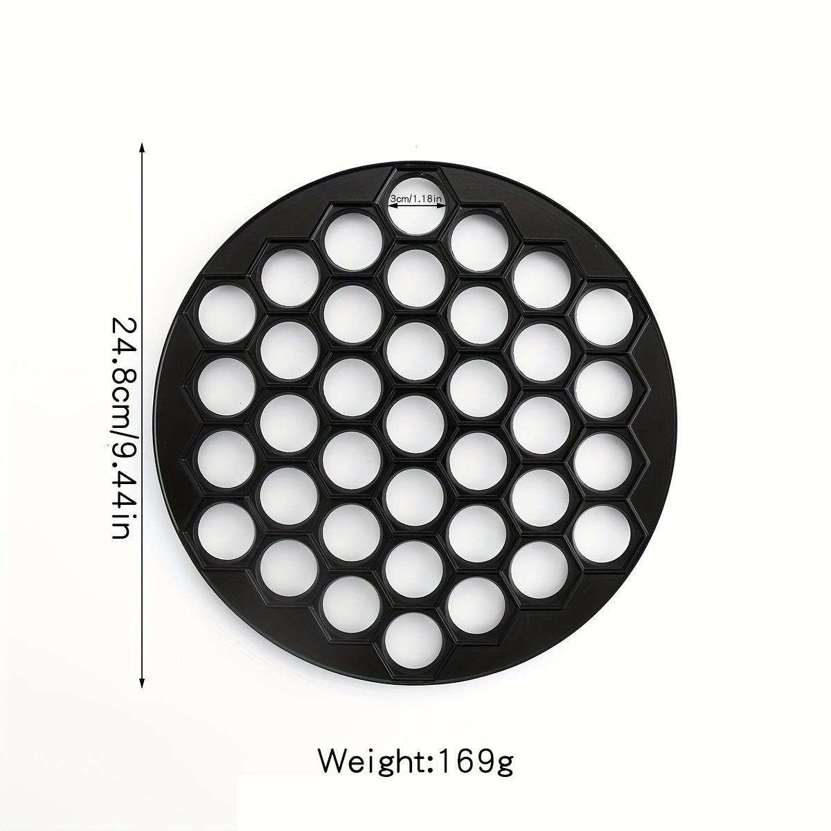 37孔銀色餛飩模具