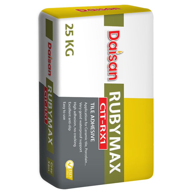 RUBYMAX-RX1 gray tile adhesive