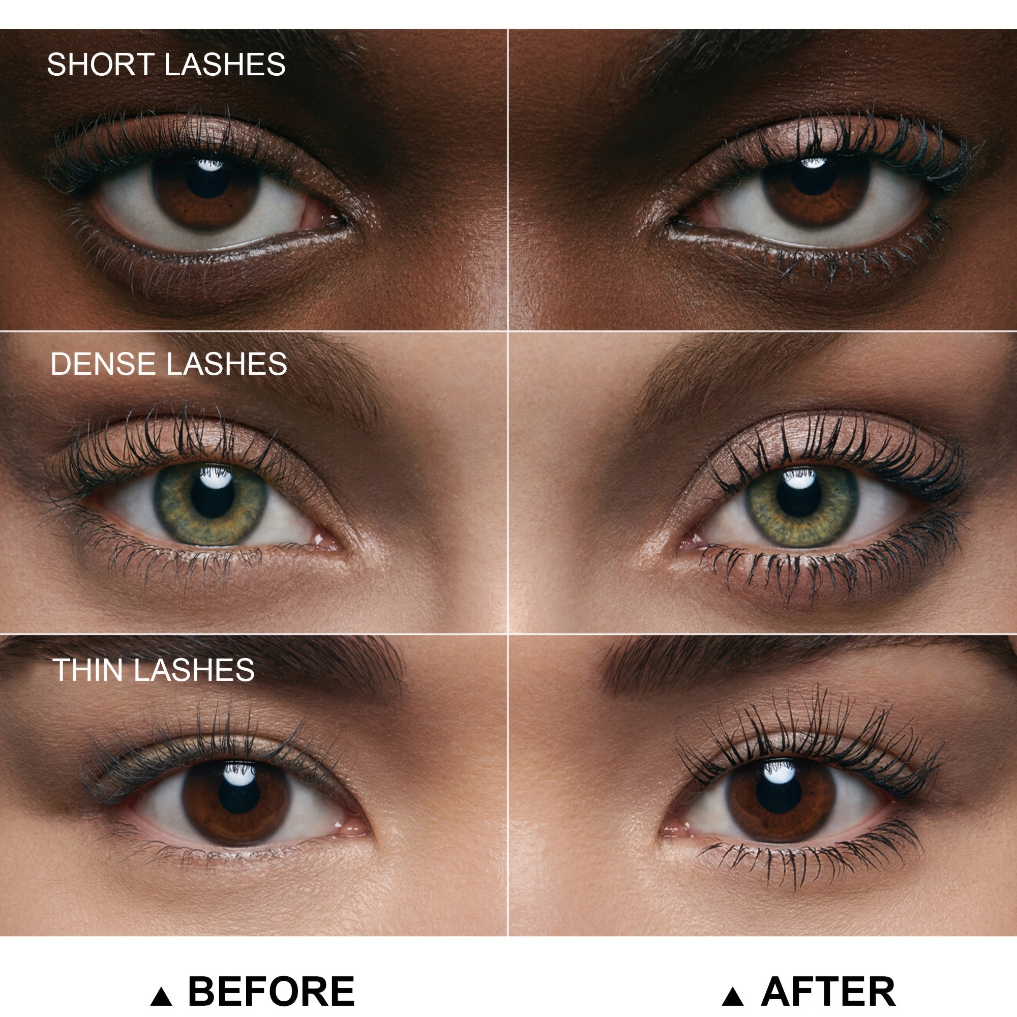 Mascara HANDAIYAN Dày, Cong, Chống Nước, Đen 12g