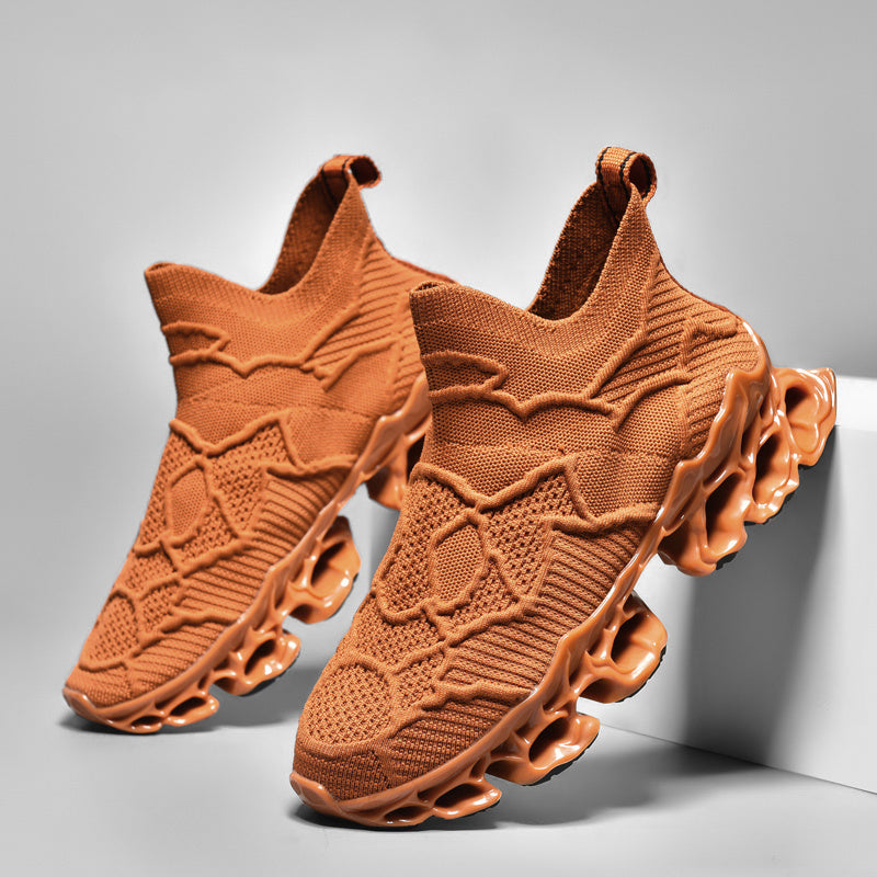 Giày Chạy Nam Siêu Nhẹ - Thoáng Khí, Êm Ái, Thời Trang