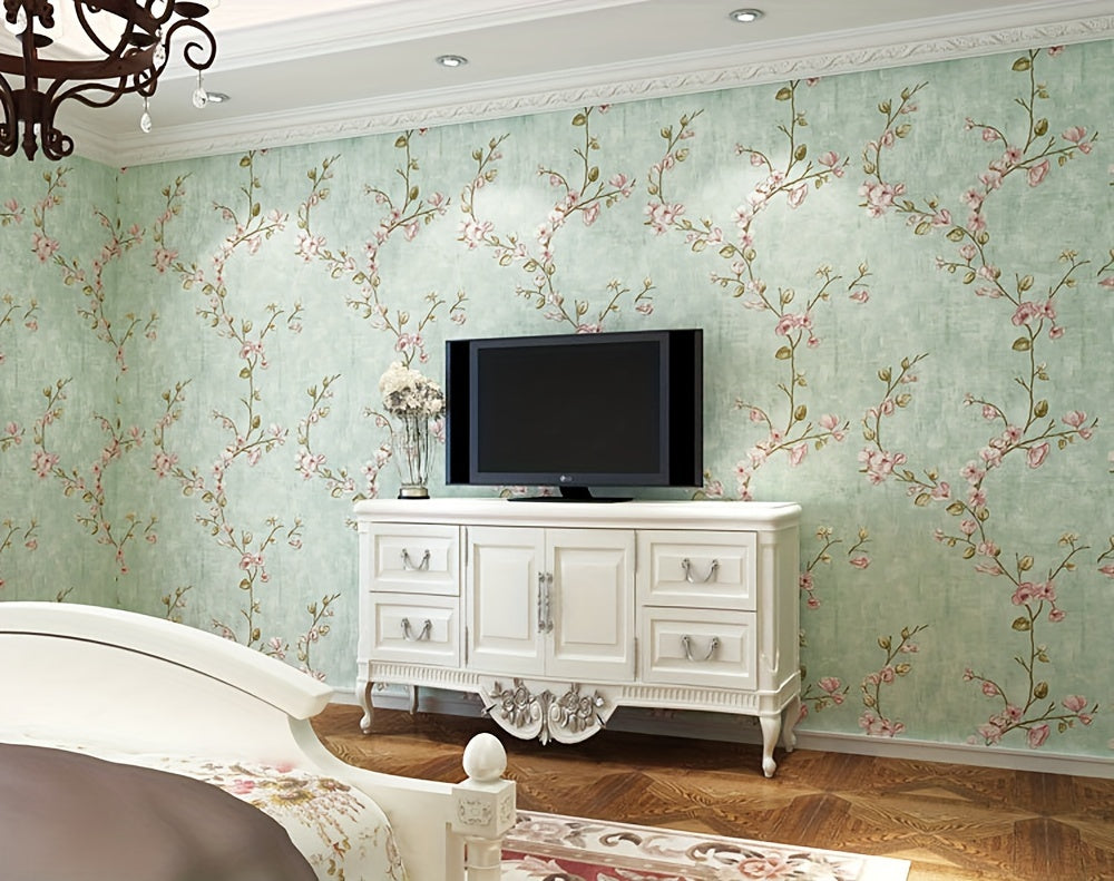 Giấy Dán Tường Hoa Văn Cổ Điển Châu Âu, 44cm x 79cm - Daisan Mart