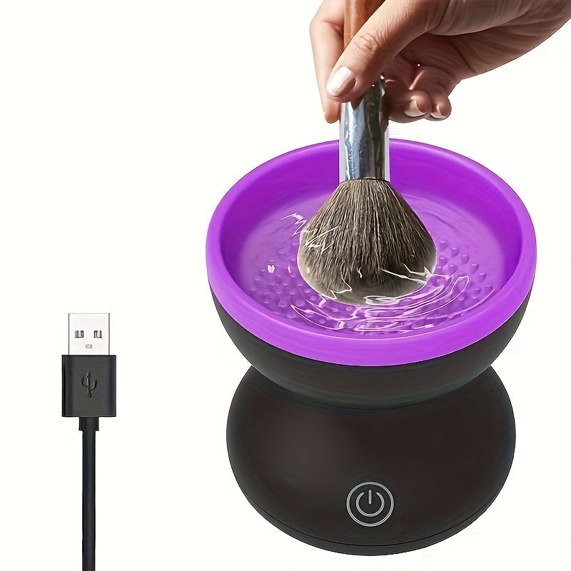 USB Mini Multi-Function Automatic Makeup Brush Cleaner