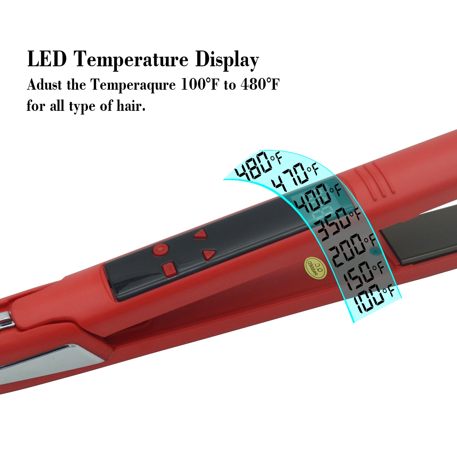 Máy Duỗi Tóc Titan Pro - Thiết Kế Ergonomic & Đa Điện - Daisan Mart
