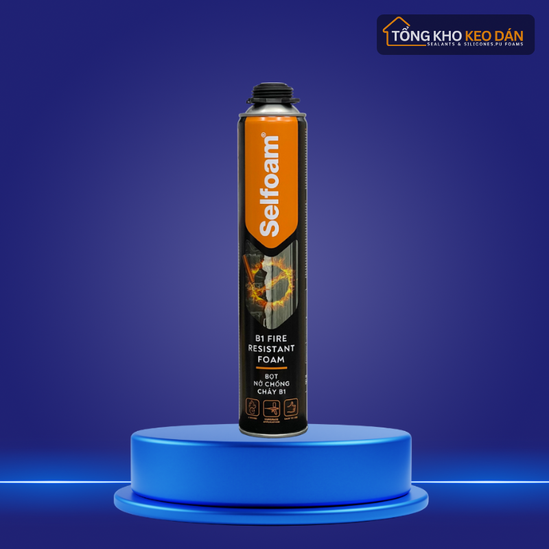 Selfoam B1 Fire Retardant Expanding Foam 750ml 