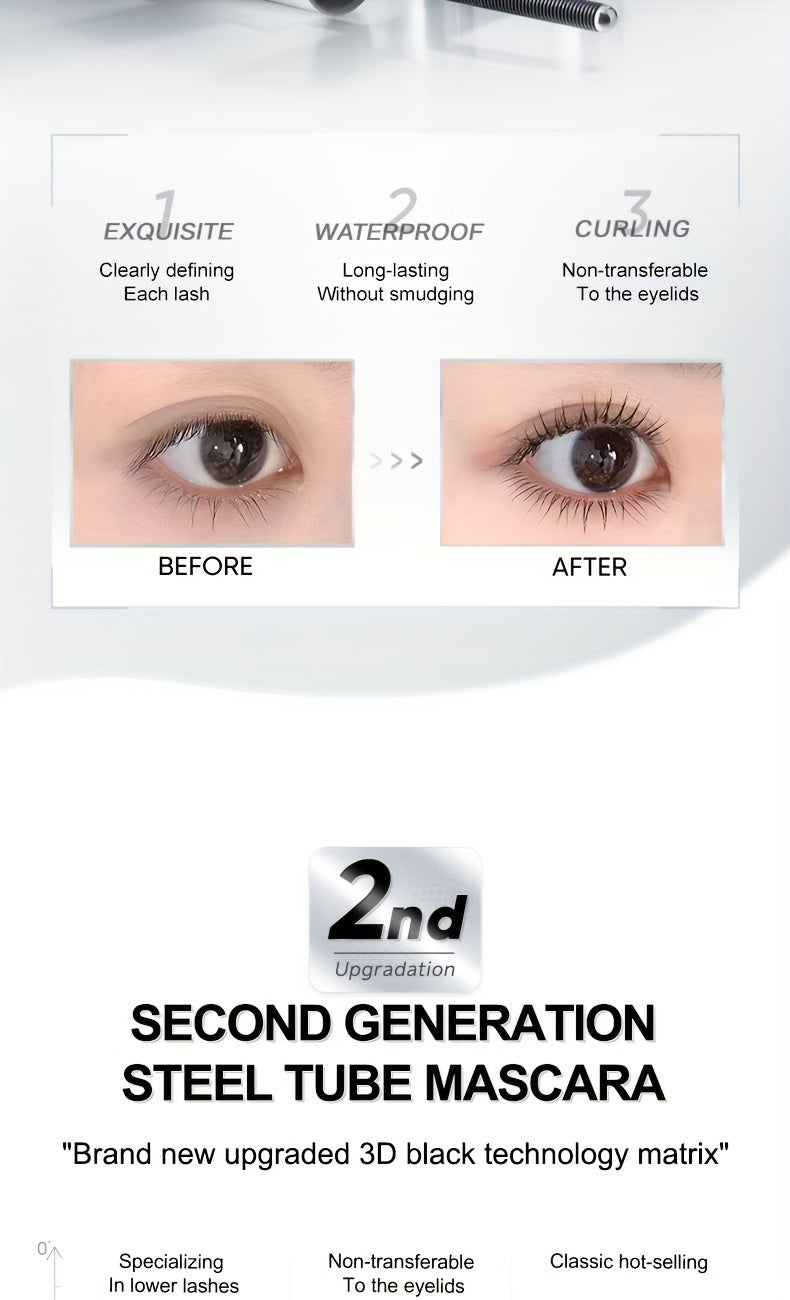 Judydoll 3D Curling Mascara - Thick, Long, Smudge-Free