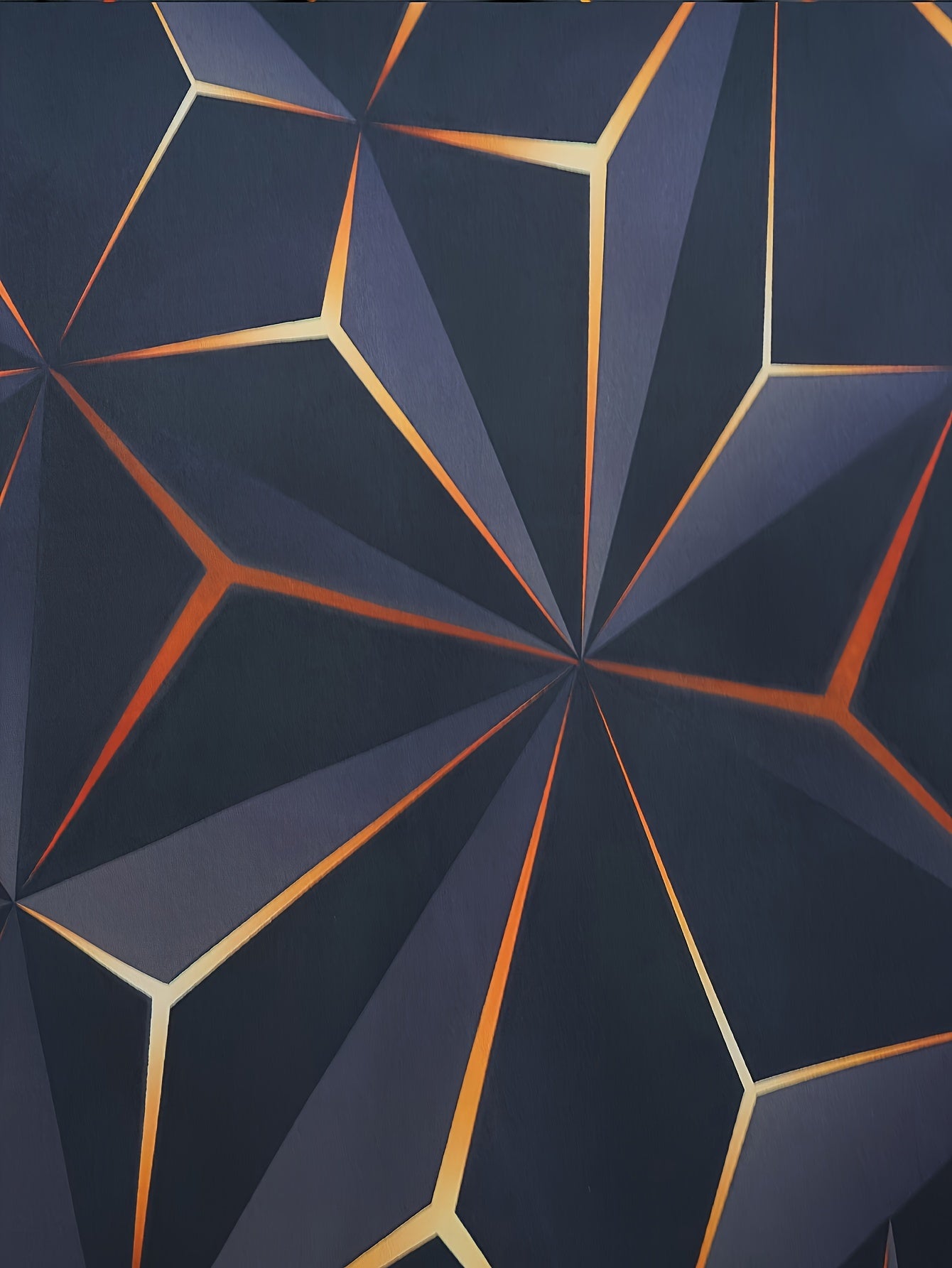 Áo Sơ Mi Nam Dài Tay Họa Tiết Hình Học Độc Đáo