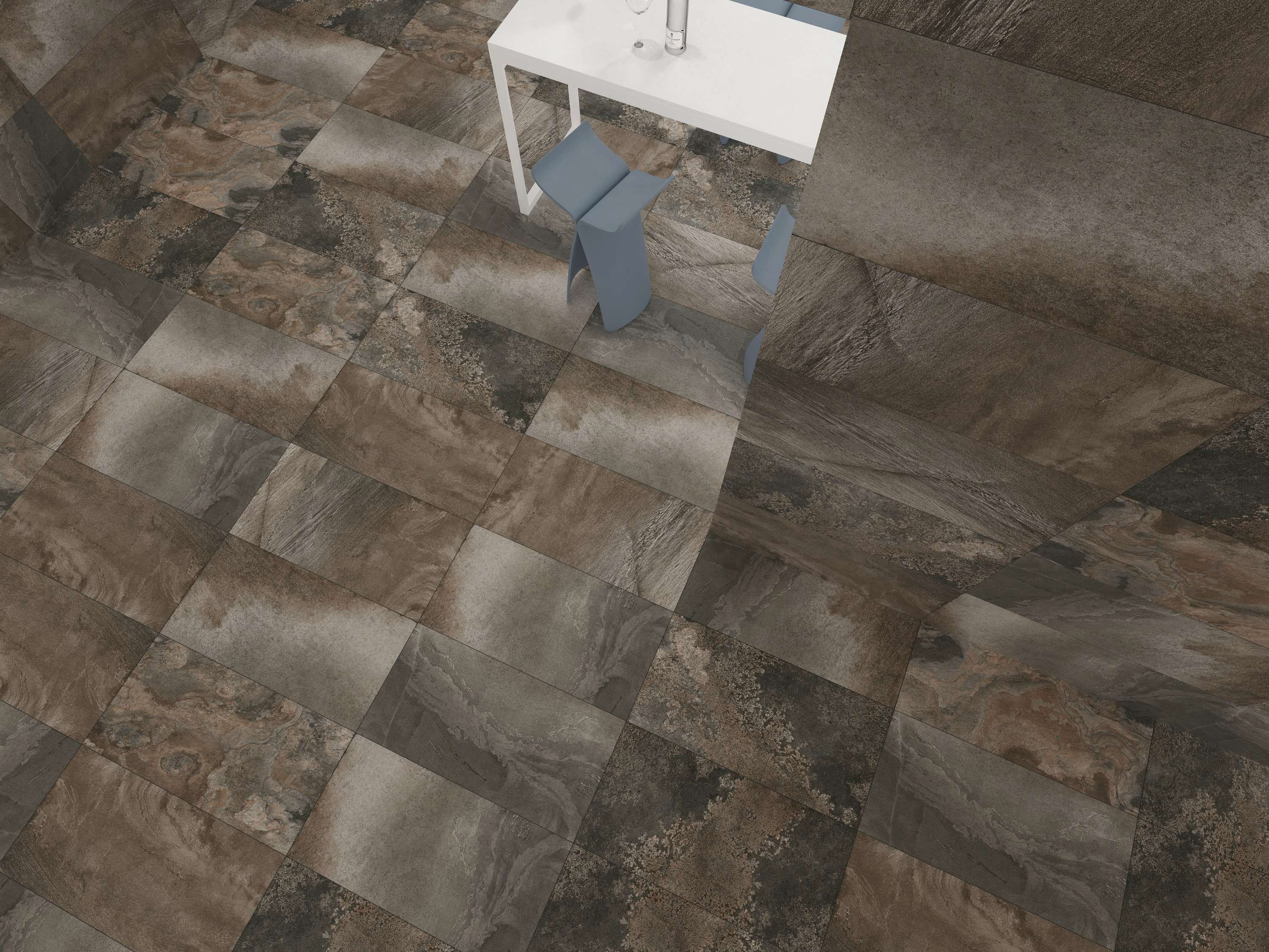 Matte Crystalline Ceramic Tile 400x800 Code C48CS704