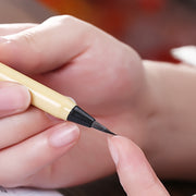 Bút Thư Pháp Cầm Tay - Đầu Mềm, Mực Nước, Cán Đuôi Chuột