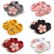 Pretty Flower Girls Shoes, Soft, Light, Breathable Sole