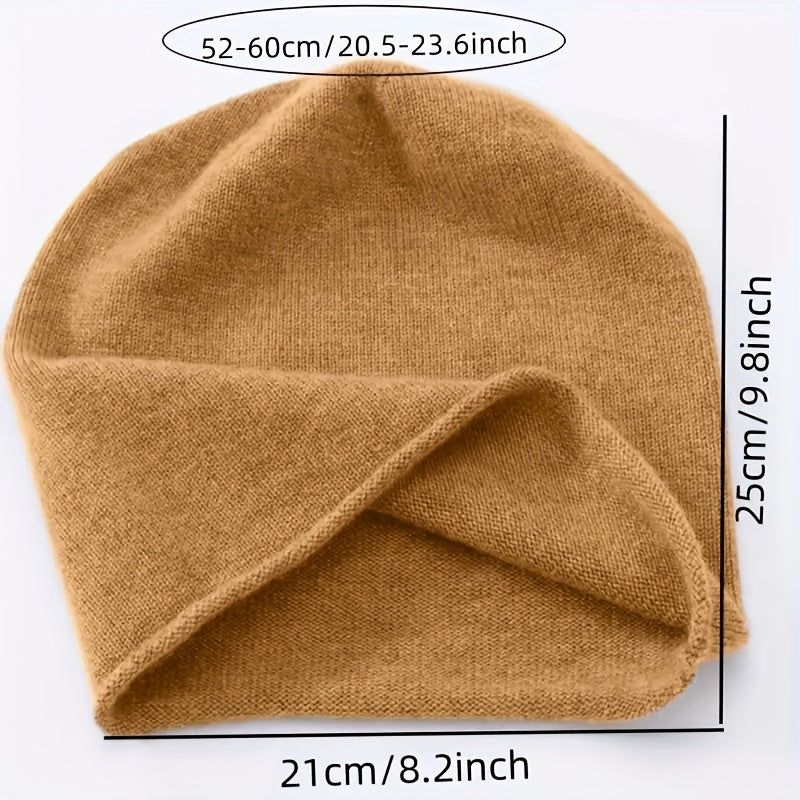 Mũ len cao cấp 100% Wool - Ấm áp, Thoáng khí, Unisex