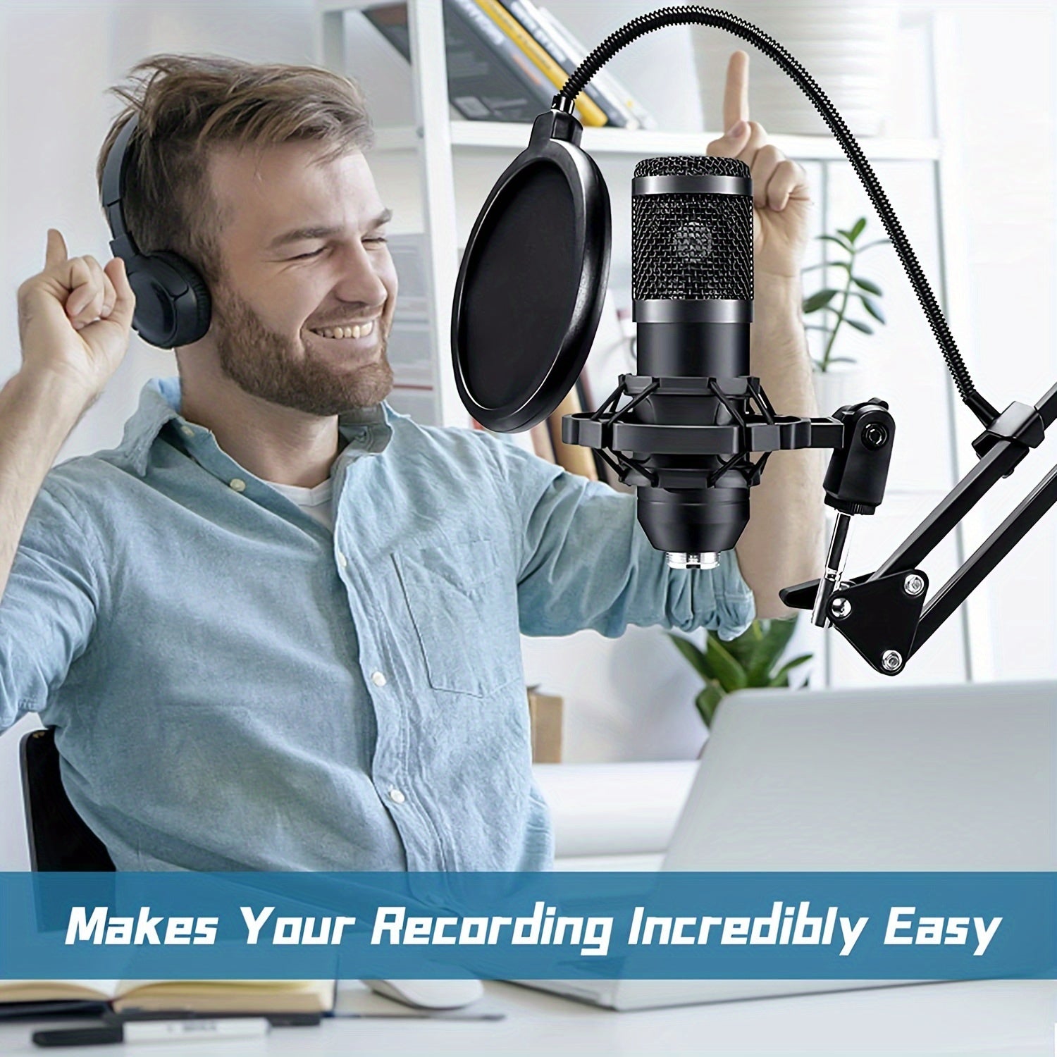 Micro Thu Âm Chuyên Nghiệp 192kHz/24Bit Cắm Là Dùng - Daisan Mart