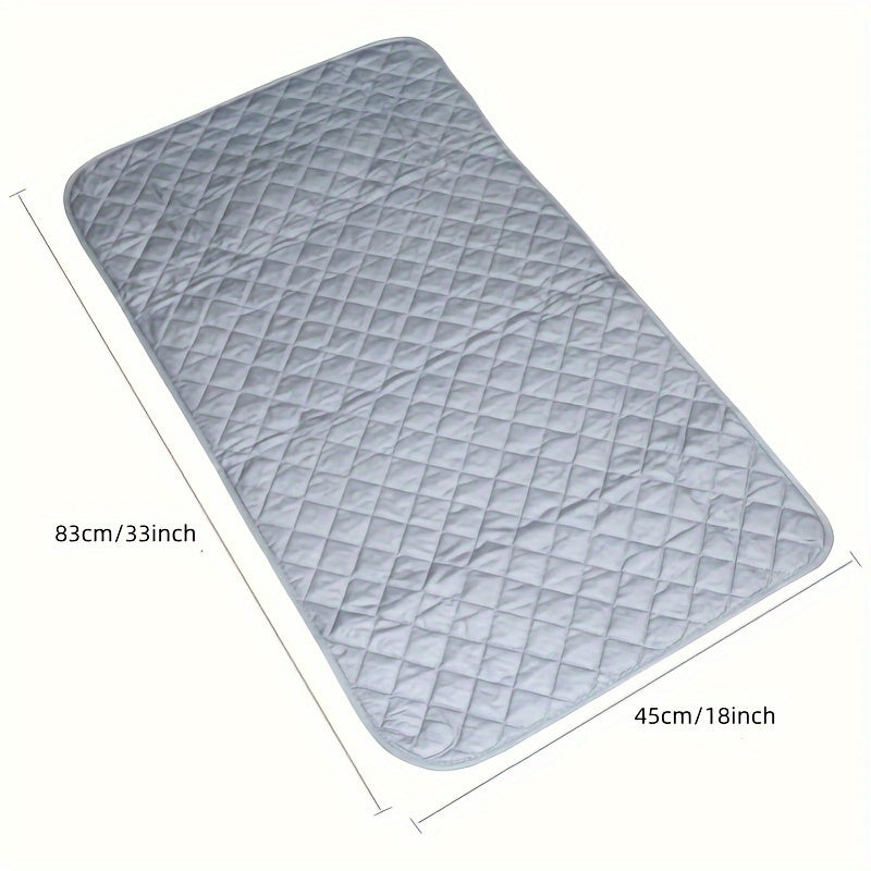 33x18 Thick Magnetic Ironing Mat, Travel Ironing Board Pad