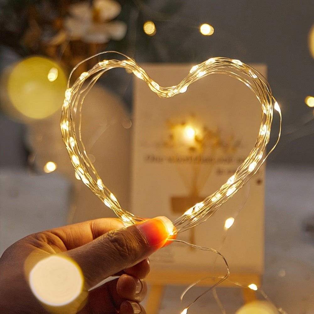 50/100LED Christmas Halloween Wedding Decoration Lights String