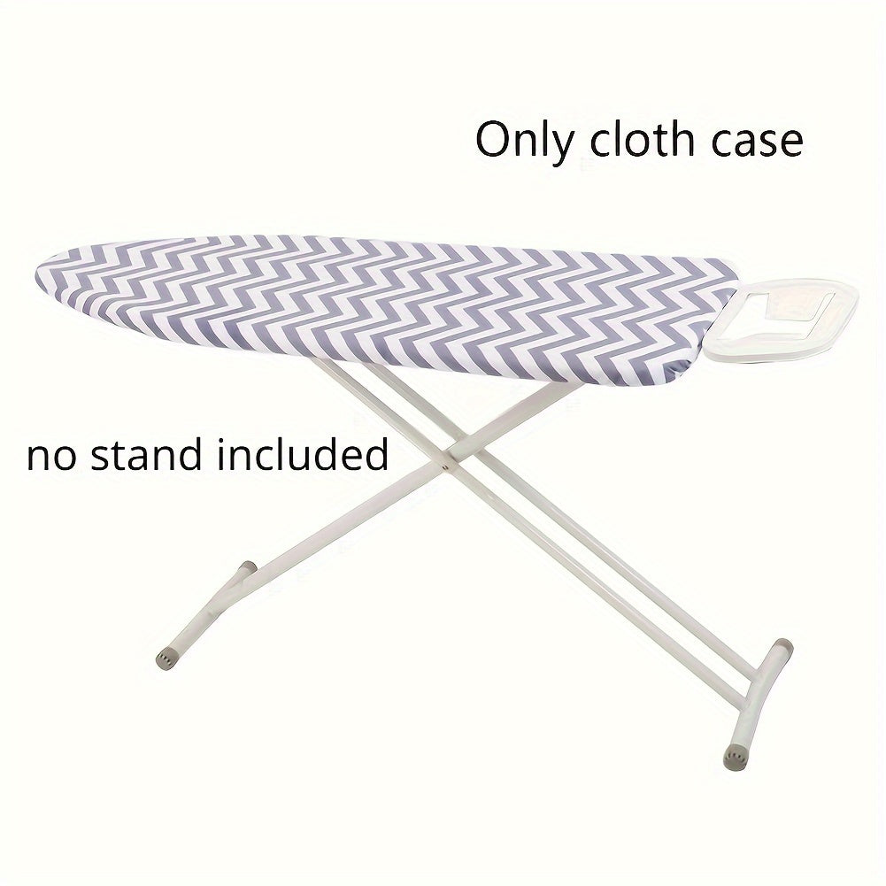 Heat Resistant Ironing Board Cover with Extra Thick Felt Pad - Protect Clothes and Board from Dust - Household Essential