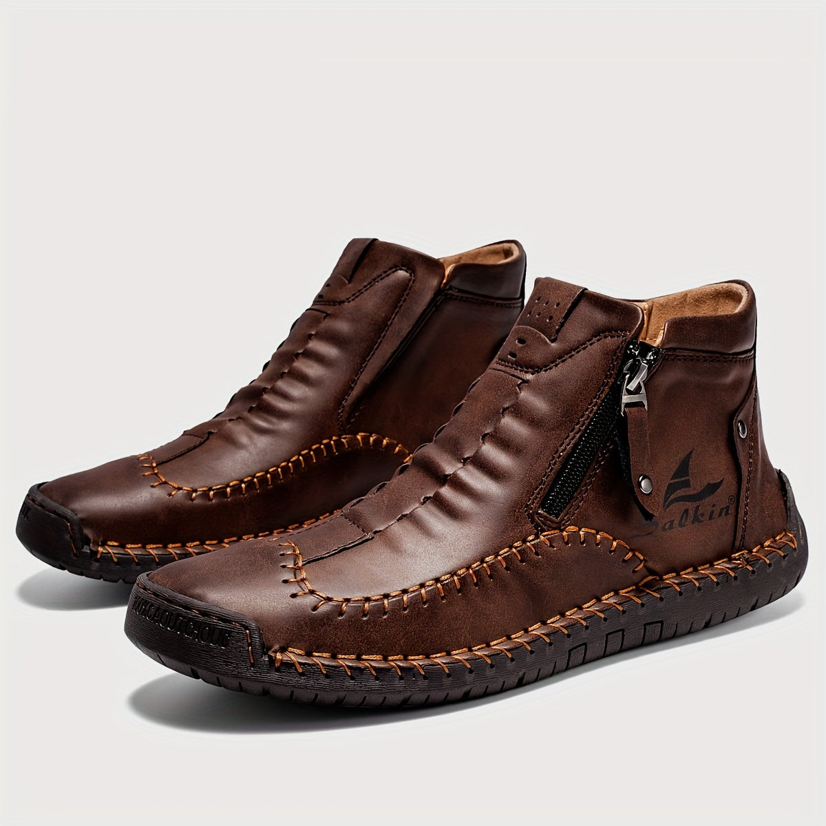 Giày Cổ Ngắn FLYLAND Nam Vintage Chống Trơn Trượt