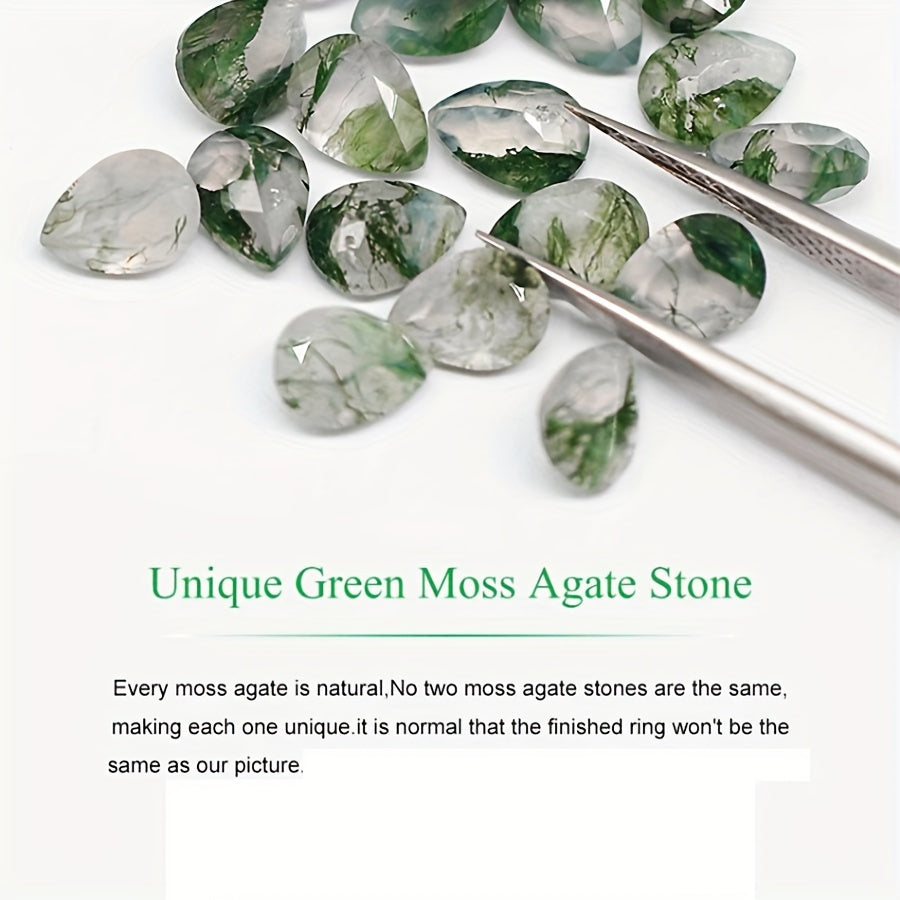 Vintage Elegant 925 Silver Moss Snake Pendant