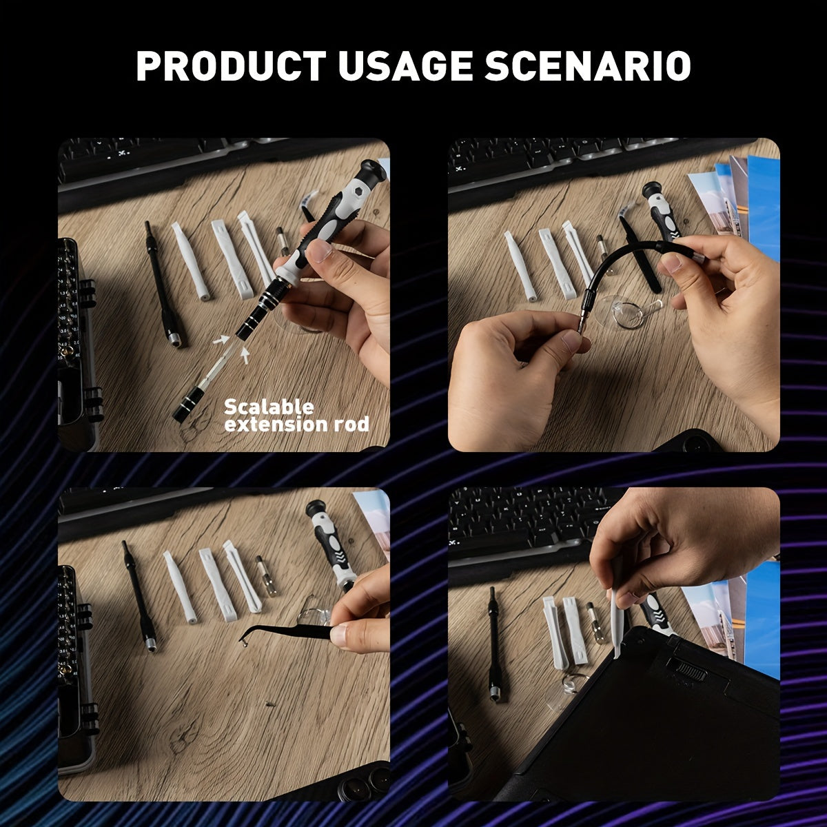 117in1 Multi-Tool Kit For Electronics