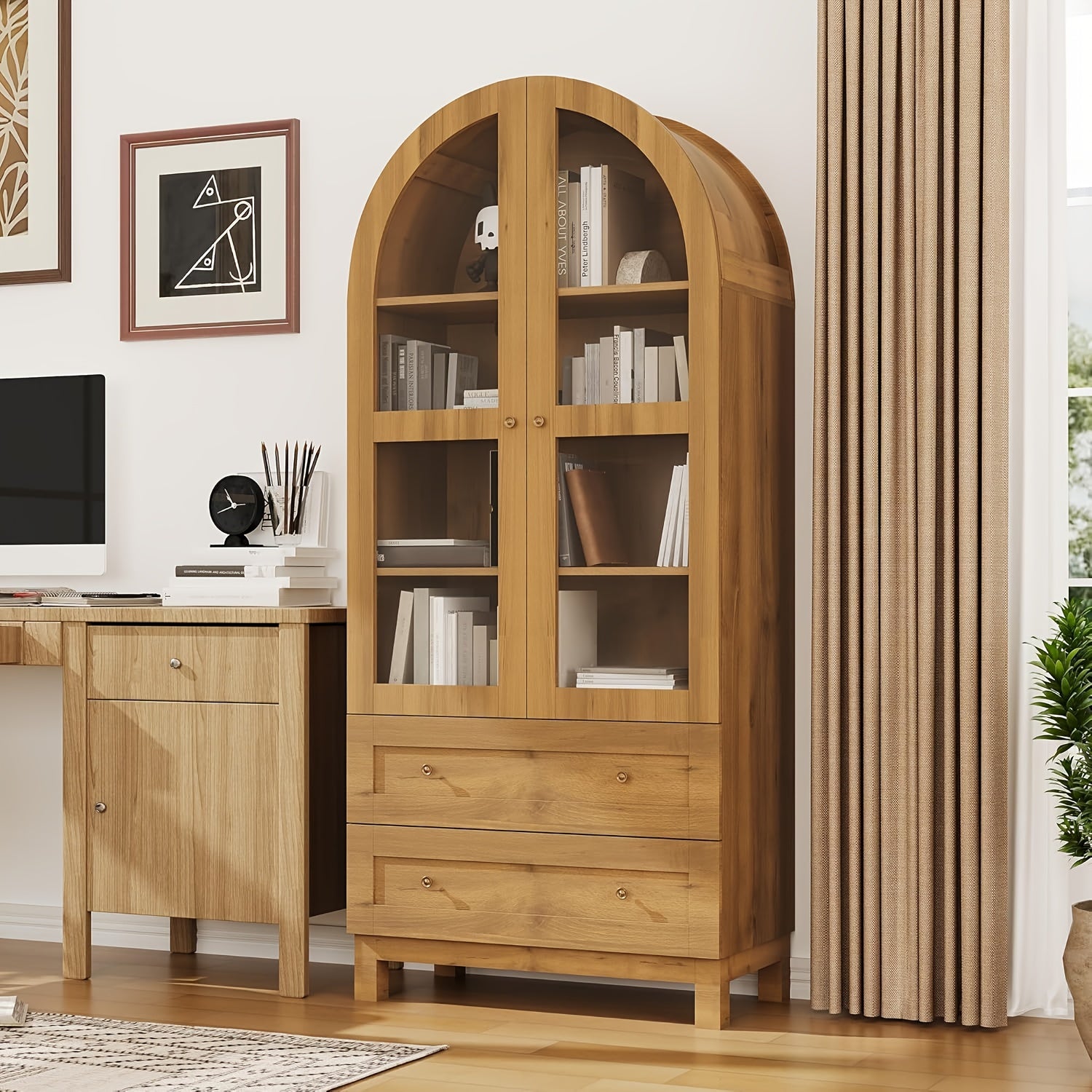 Sturdy 71cm High Kitchen Cabinet - Space Saving Storage