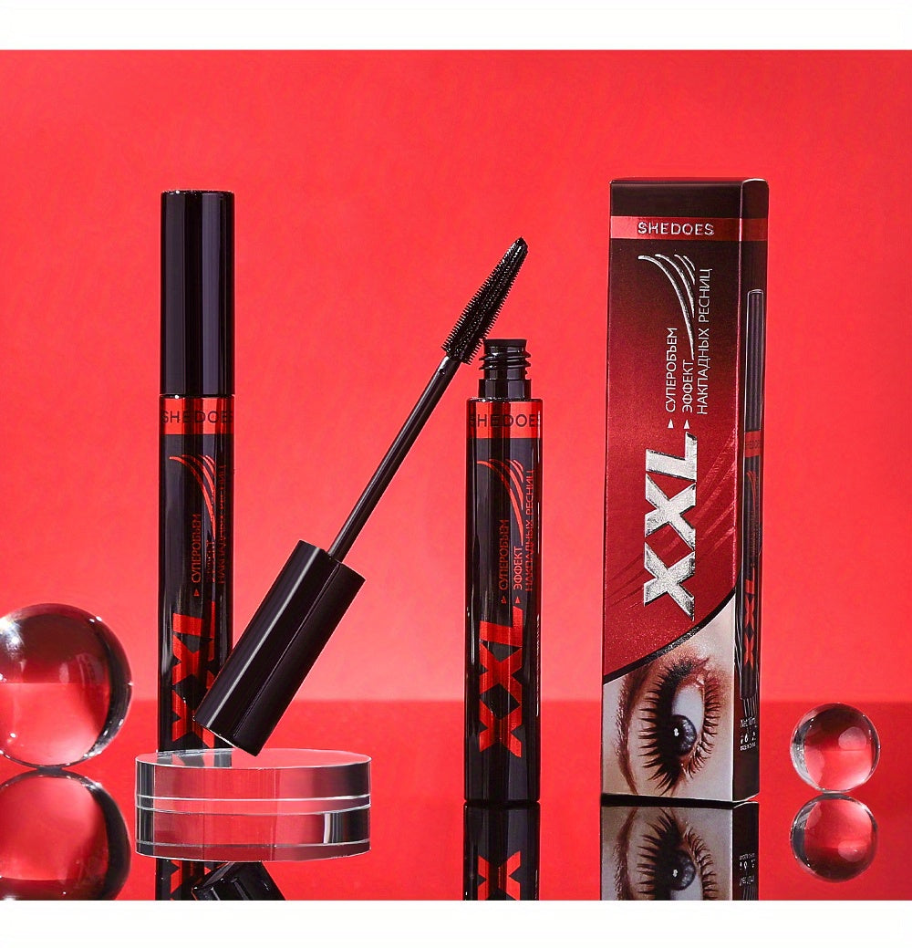 Black Mascara for Long, Curled, Smudge-Free, Thick, Smooth Lashes