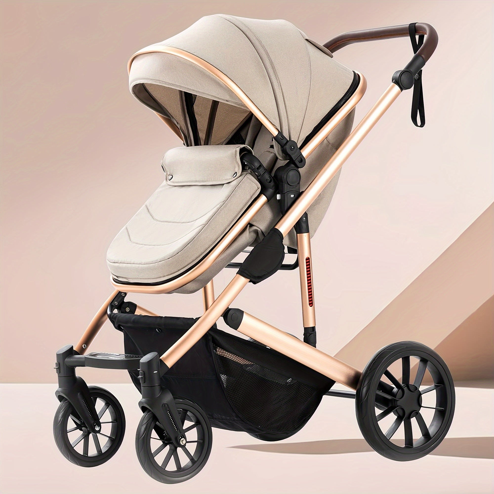 Premium 2-in-1 Stroller with Foldable Reversible Seat
