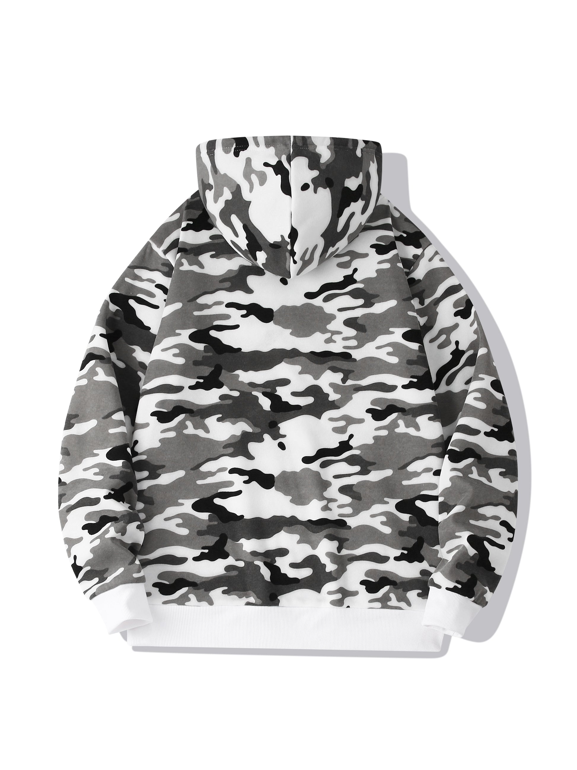 Áo Hoodie Rằn Ri Nam Thu Đông Ấm Áp - Daisan Mart