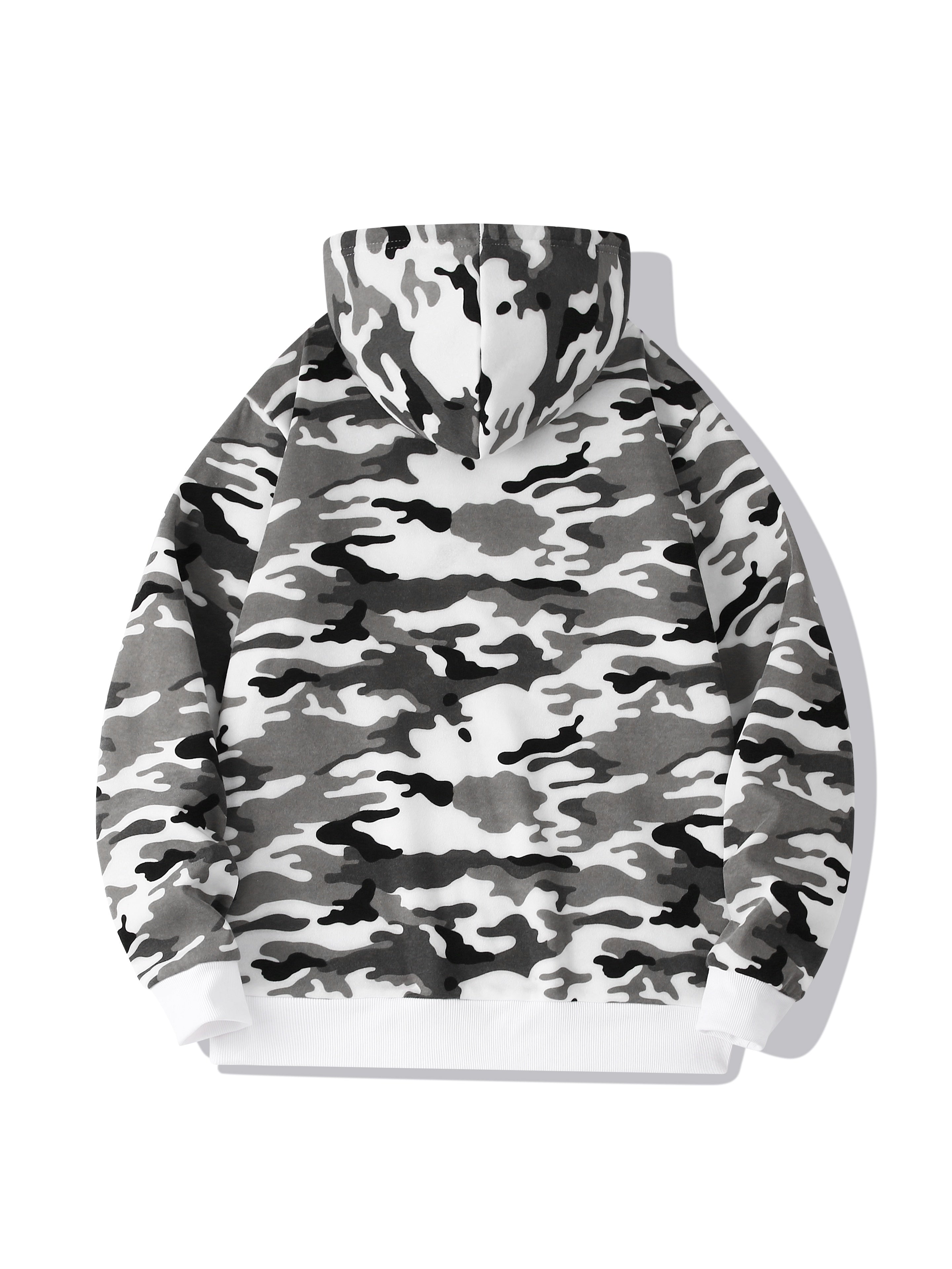 Áo Hoodie Rằn Ri Nam Thu Đông Ấm Áp - Daisan Mart