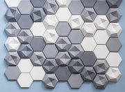 Hexagonal tile 200x230x115 code 3D017
