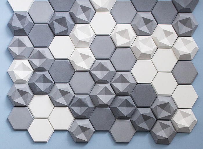 Hexagonal tile 200x230x115 code 3D017