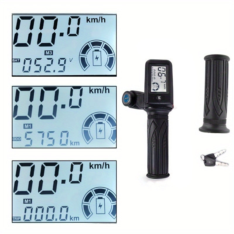 Electric Scooter LED Controller, With Lock - Universal 22mm