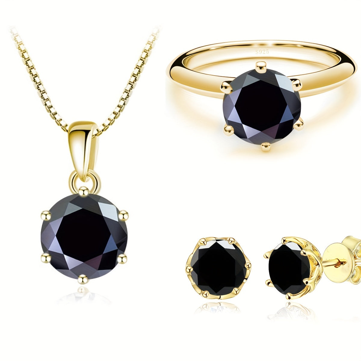 Bộ Trang Sức Moissanite 925 - Vẻ Đẹp Tinh Tế và Sang Trọng