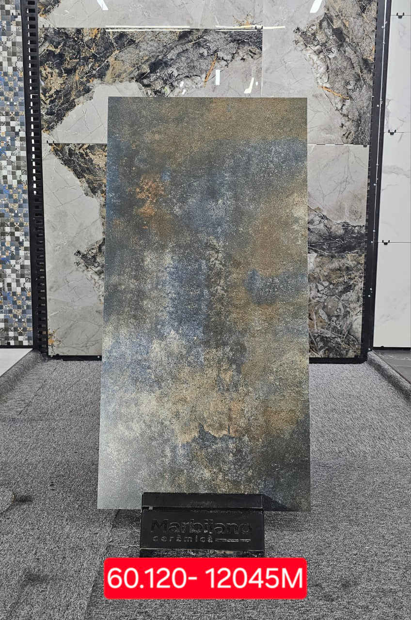 Gạch 600x1200mm Metalics xám mờ Ấn Độ - Daisan Mart
