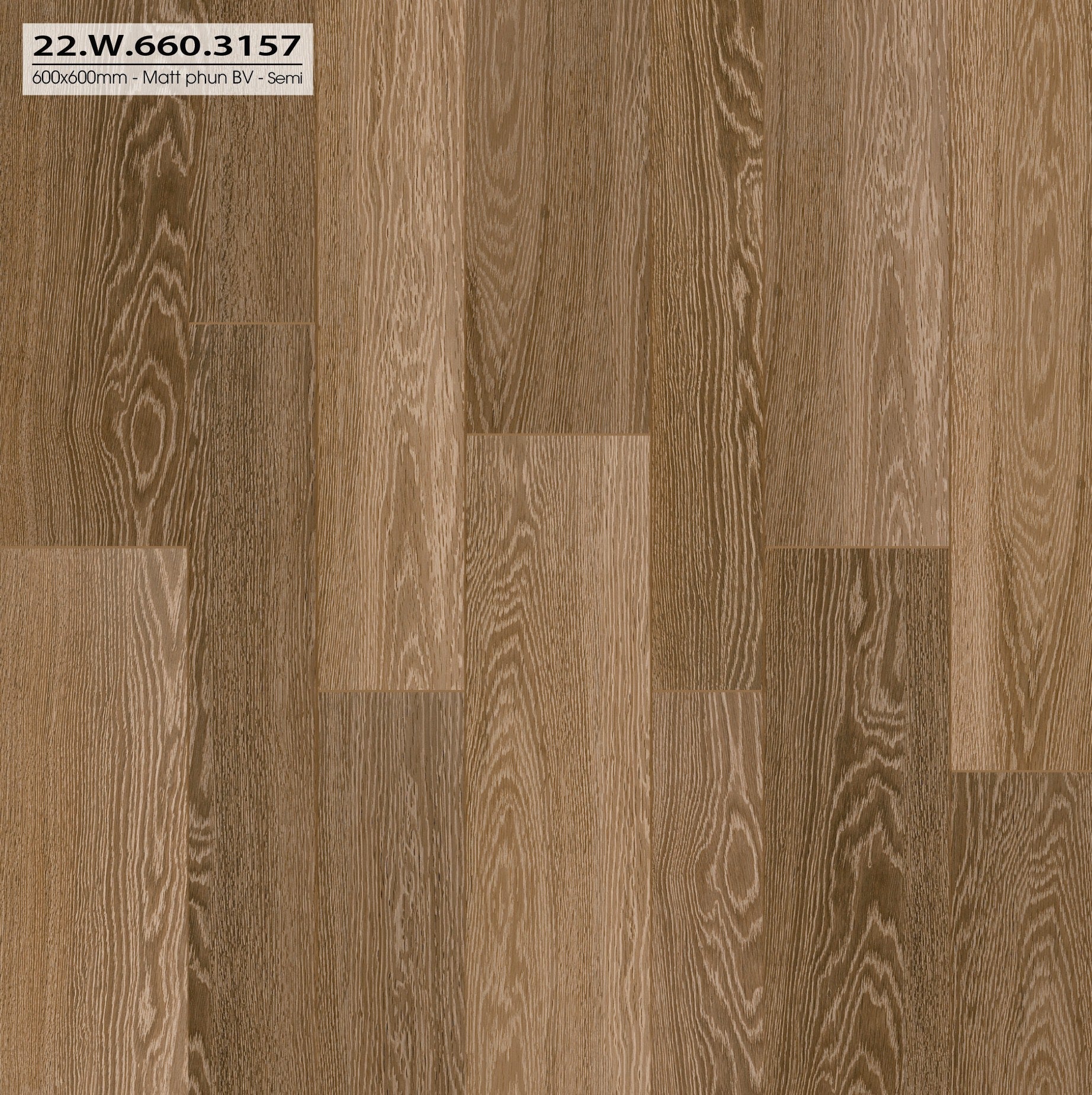 Gạch 600x600mm matt  xương đá 22W660.3157 - Daisan Mart