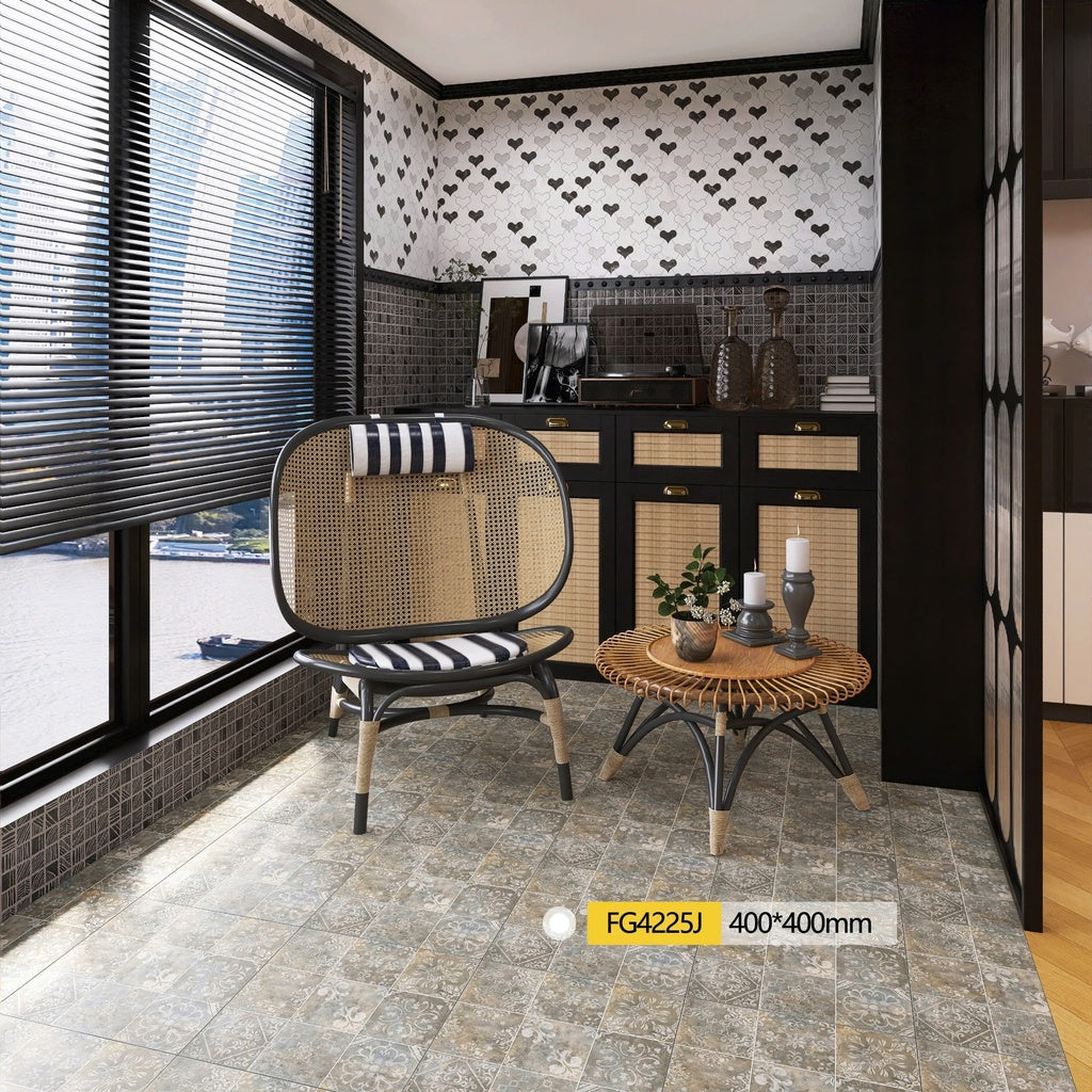 Gạch bông 40x40 mã FG4225J - Daisan Mart