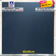 Gạch cotto tráng men màu xanh đen KT 40x40 - Daisan Mart