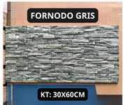 Gạch giả đá 30x60cm mã Fornodo Gris - Daisan Mart