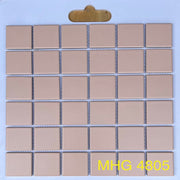 Gạch Mosaic gốm hồng 48x48mm MHG 4805 - Daisan Mart