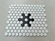 Gạch Mosaic gốm lục giác nhỏ mã MHG9535 - Daisan Mart