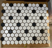 Gạch Mosaic gốm lục giác nhỏ mã MHG9539 - Daisan Mart