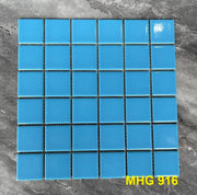 Gạch Mosaic Gốm Sứ Màu Xanh MHG 916 - Daisan Mart