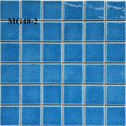 Gạch Mosaic gốm xanh MG48-2 Kt 30x30cm - Daisan Mart